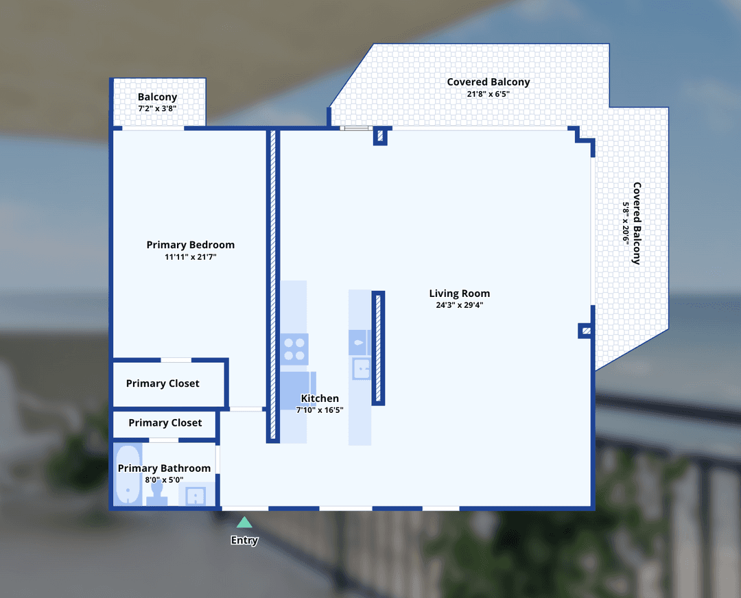 Beautifully renovated oceanfront condo available for seasonal rental at 5460 N Ocean Drive 5B on Singer Island, offered at 6, 500 per month.