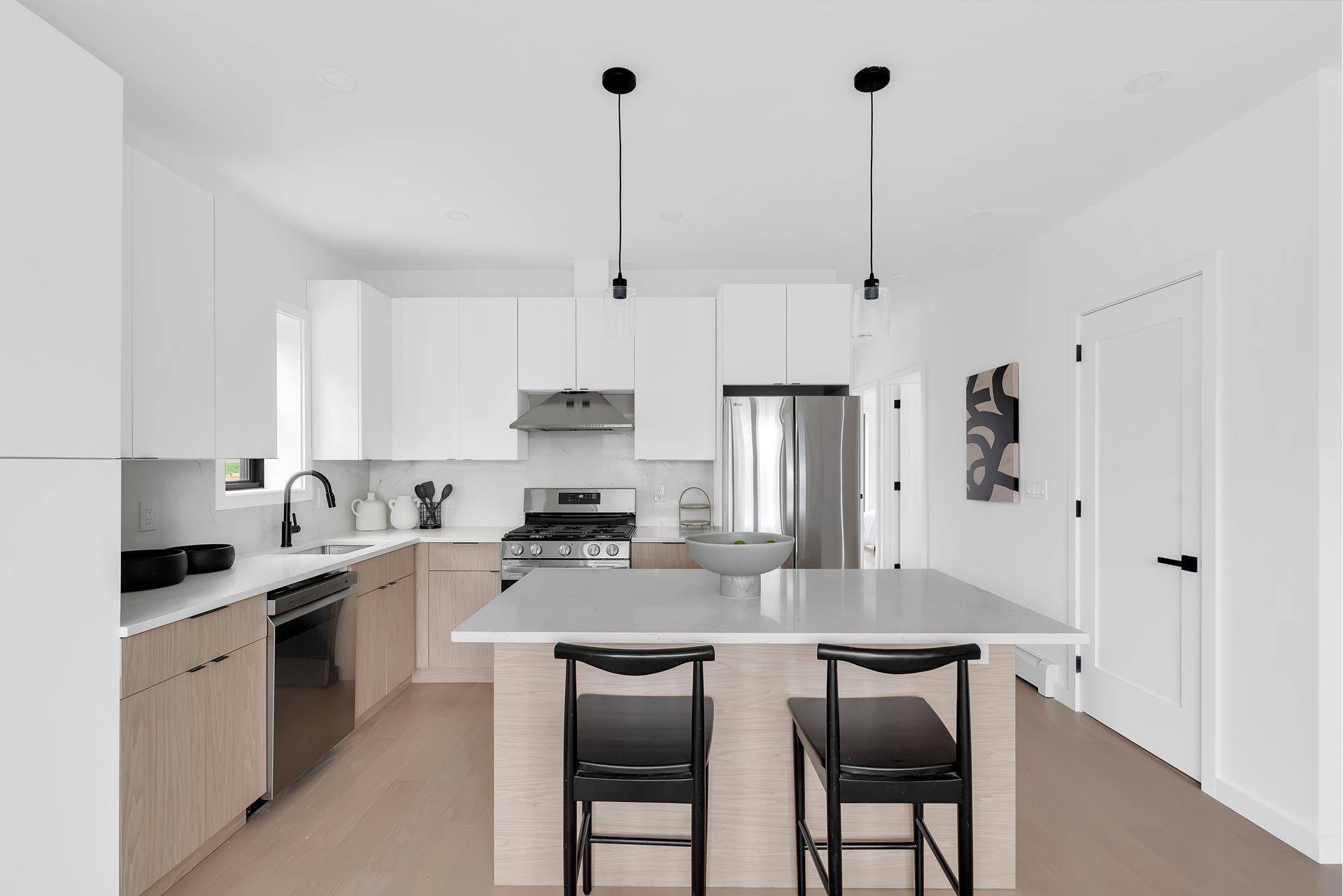 Luxury New Construction Two Unit Home Moments from the Beach in a Gated Community !