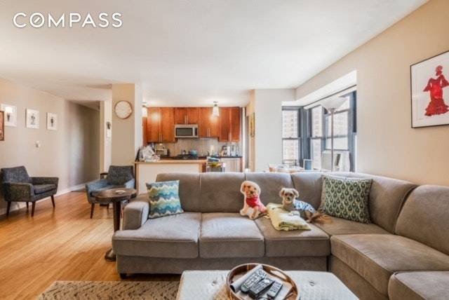 Step into this welcoming, large and sunny one bedroom in Seward Park, a most fantastic Lower East Side community.