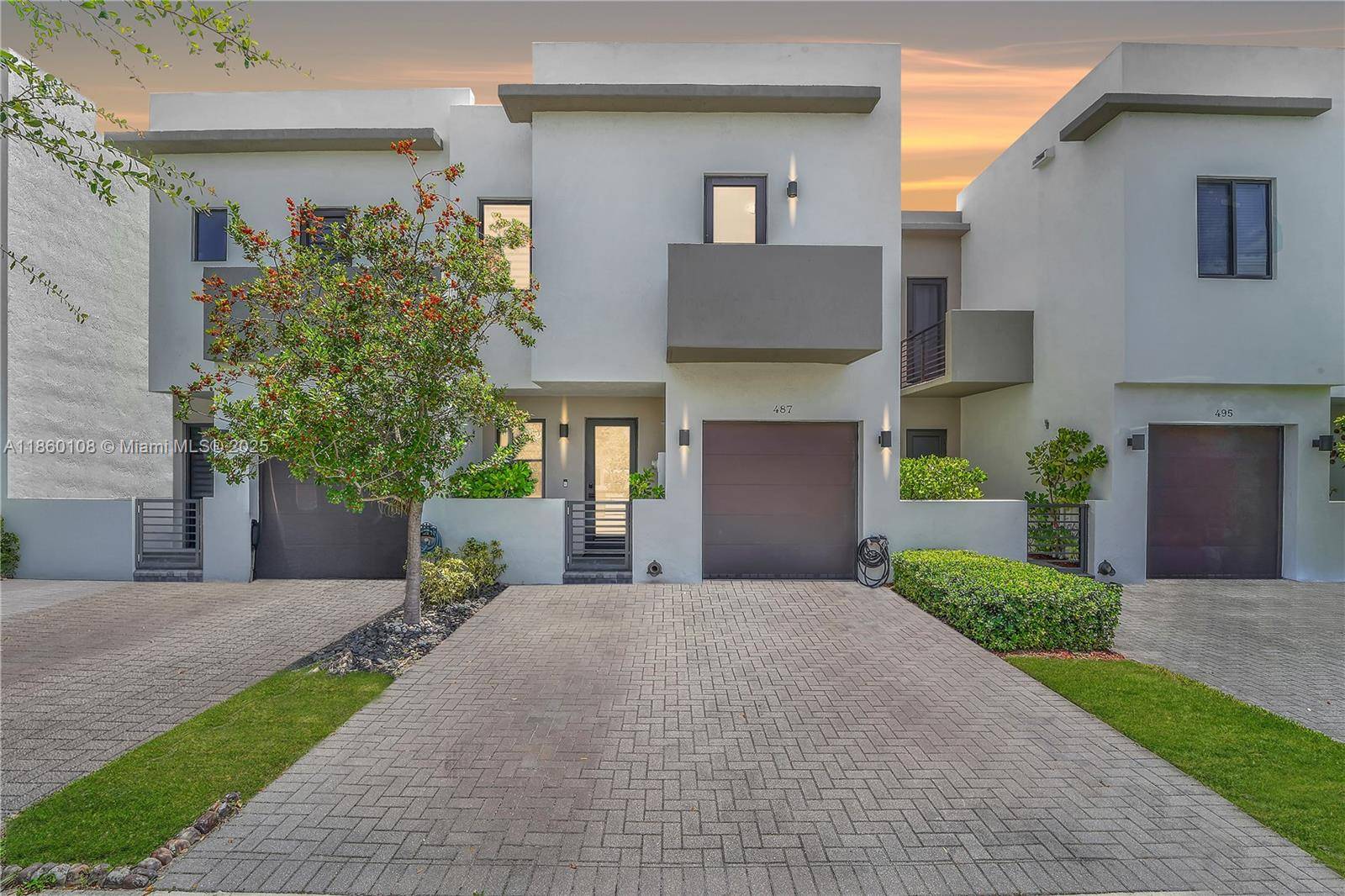 This 2018 Move In Ready Modern Townhome in the Heart of Miami has 4BD 3.