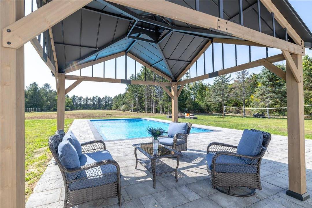 Designer Modern Farmhouse ranch set on over 3.