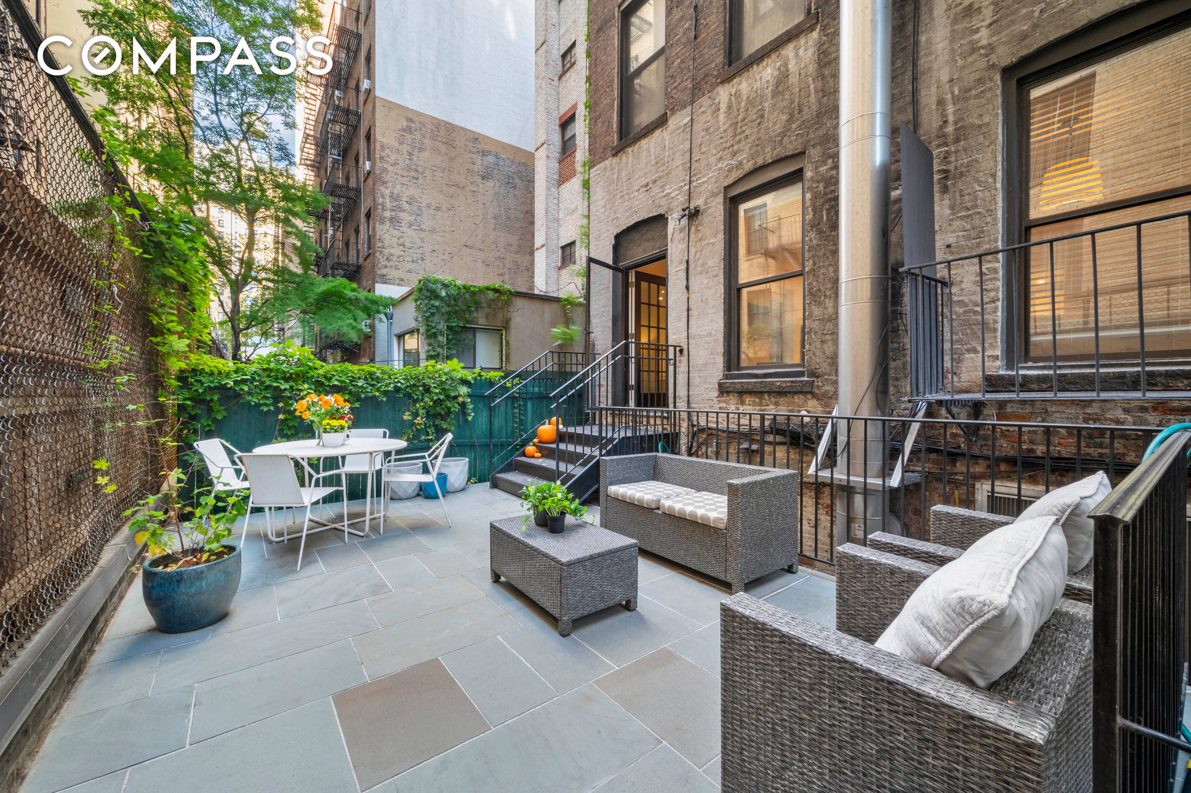 Your new home awaits ! An urban oasis blending pre war charm, a beautiful modern renovation, and a fabulous backyard nestled in a well maintained boutique Sutton Place coop.