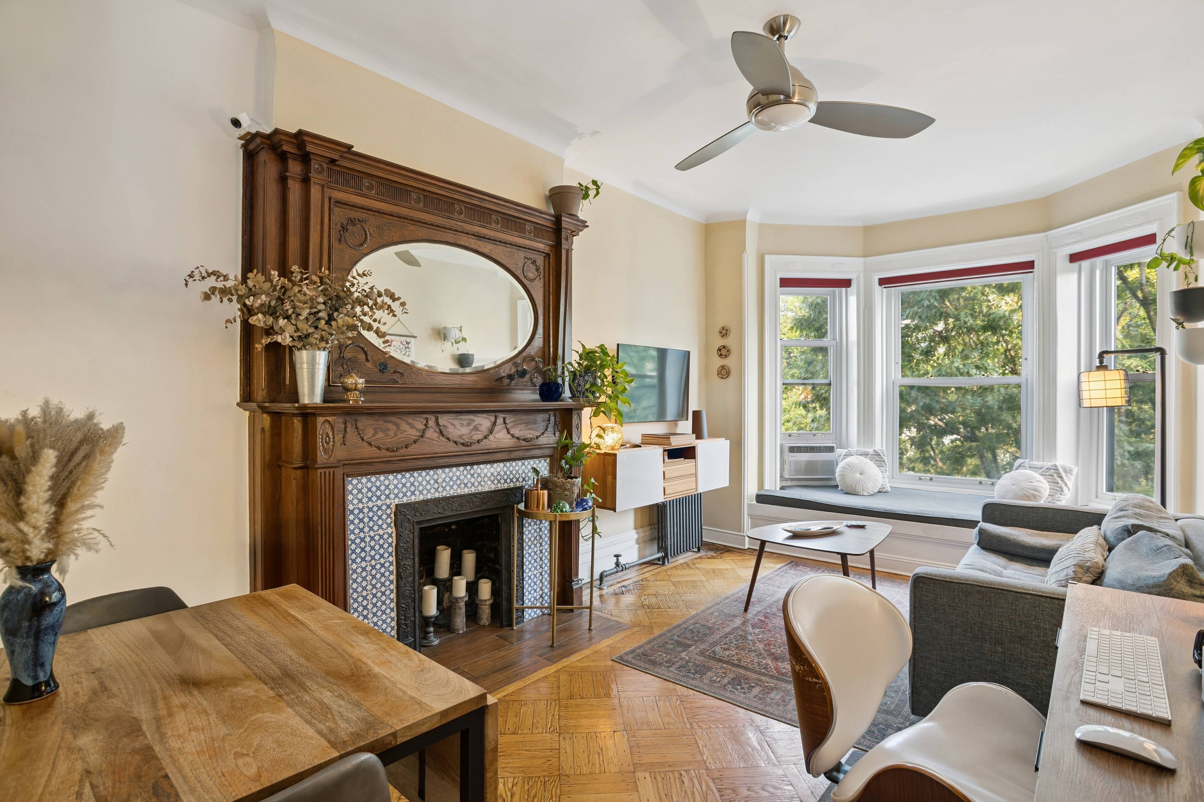 Welcome to Unit 4F at 198 8th Avenue, a beautifully renovated one bedroom co op nestled in just one block from Prospect Park.