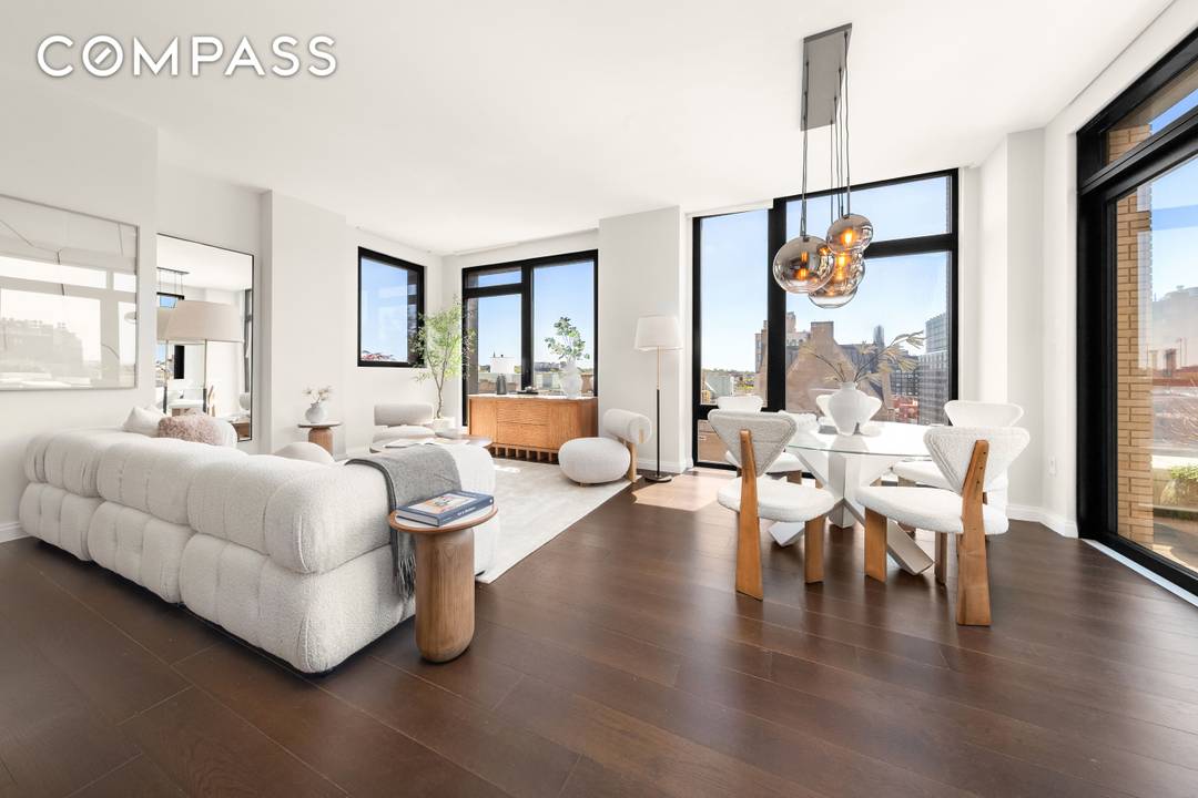 Residence 9C at 613 Baltic Street Condominium is a standout corner three bedroom, three and one half bath home defined by great light, open southwest exposures, and exceptional outdoor space.