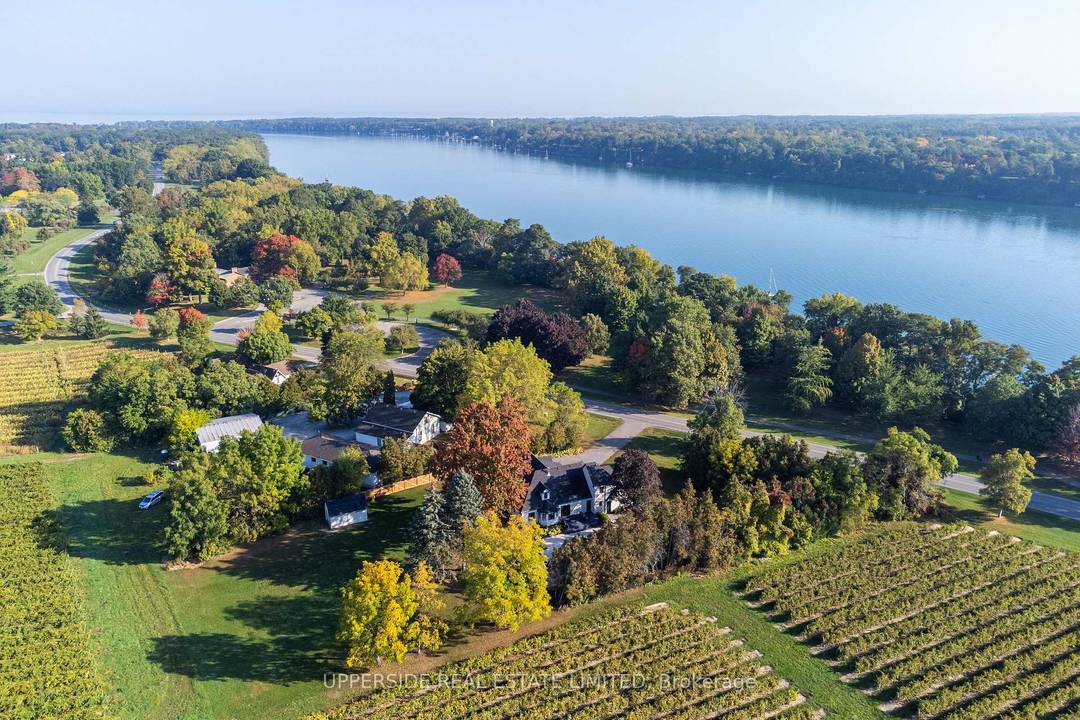 Niagara Wine Country Estate with Vineyard Backdrop on Niagara River Parkway Just a short drive from Toronto, this fully renovated wine country estate offers a rare opportunity to own a ...