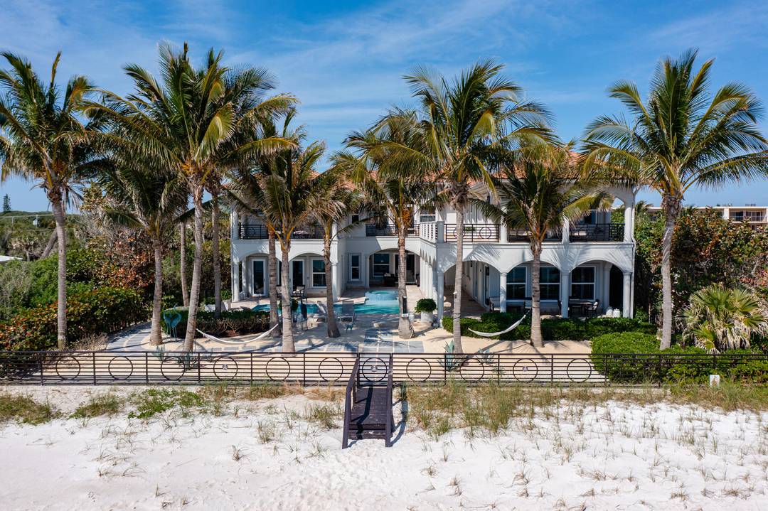 Oceanfront Estate SEAWALL PROTECTED amp ; move in ready showcasing panoramic coastal views in one of Vero's most desirable locations on Ocean Drive.