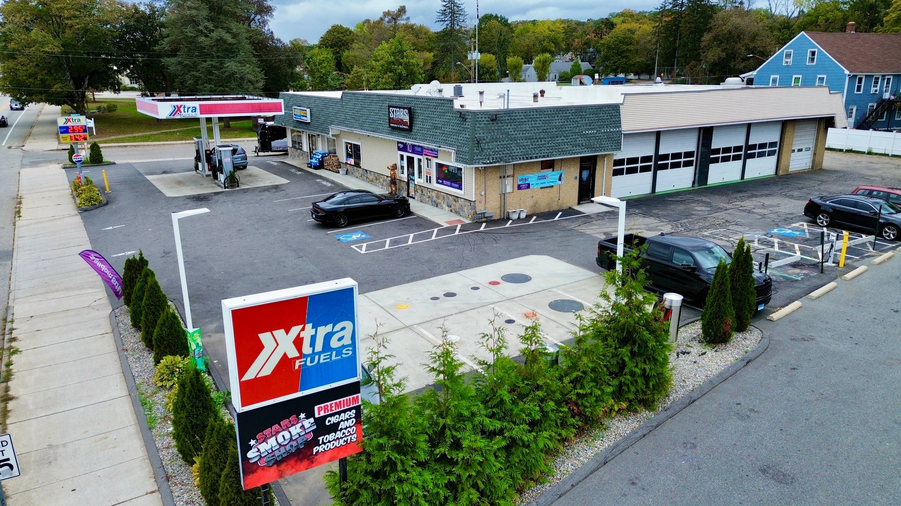 Real Broker CT, LLC is pleased to present 1071 Main Street, a versatile owner operated gas station and convenience store with a separate smoke shop and six service bays on ...