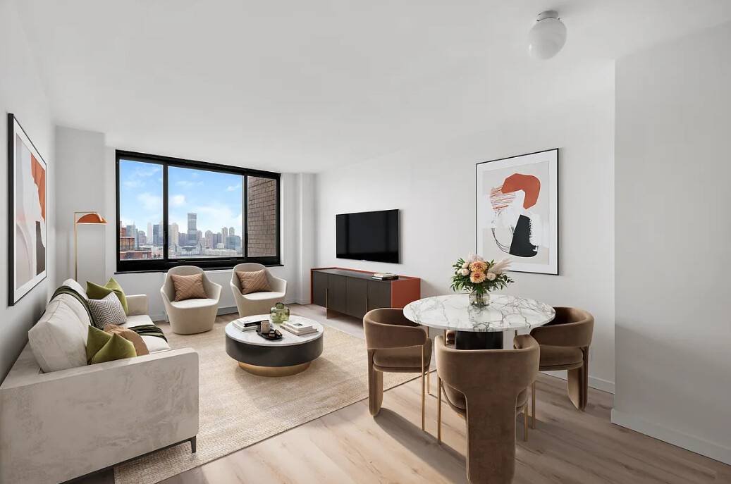 Unreal views and fantastic sunsets in this perfect one bedroom apartment.