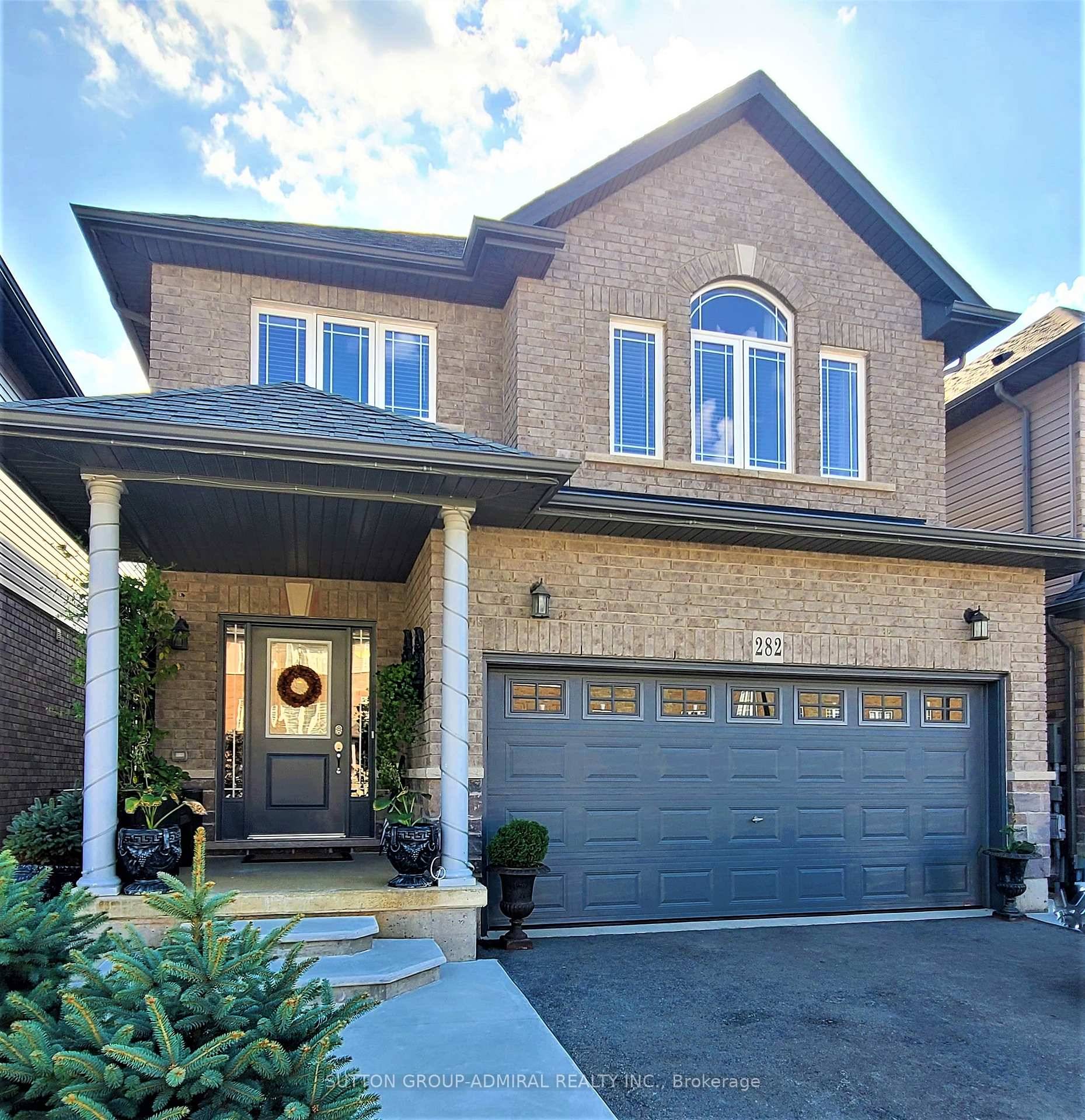 Welcome to this exquisite 4 bedroom family home with 9 foot ceilings on the main floor, featuring a beautiful brick exterior and a double garage.