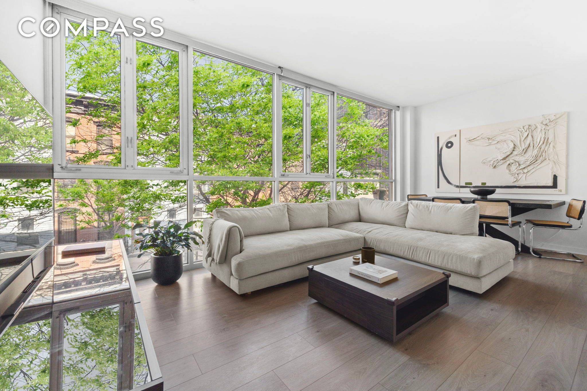 Designer Renovated Two Bedroom Two Bathroom Condo in Carroll Gardens Set on a quiet, tree lined block just off Smith Street, this turnkey two bedroom, two bath condo features a ...