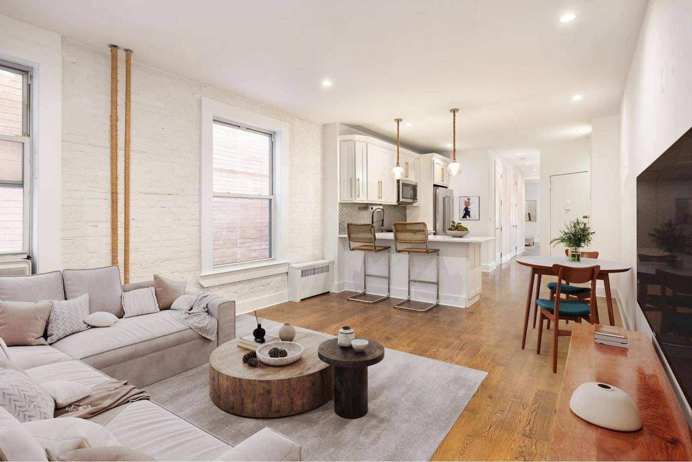 RENOVATED 3 BEDROOM HOME IN THE HEART OF THE UPPER WEST SIDE IDEAL LAYOUT WITH PRIMARY SUITE ON ONE END AND 2 ADDITIONAL BEDROOMS ON THE OTHER BOSCH FULL SIZED ...