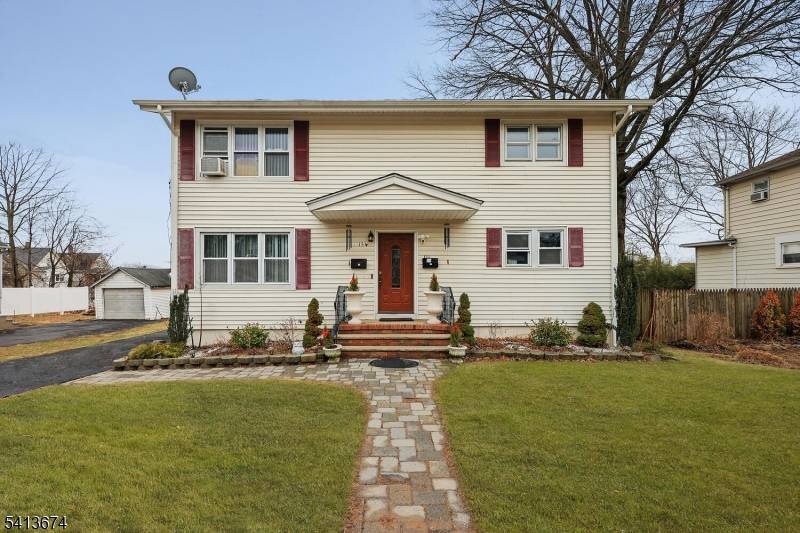 Finished basement with washer dryer.