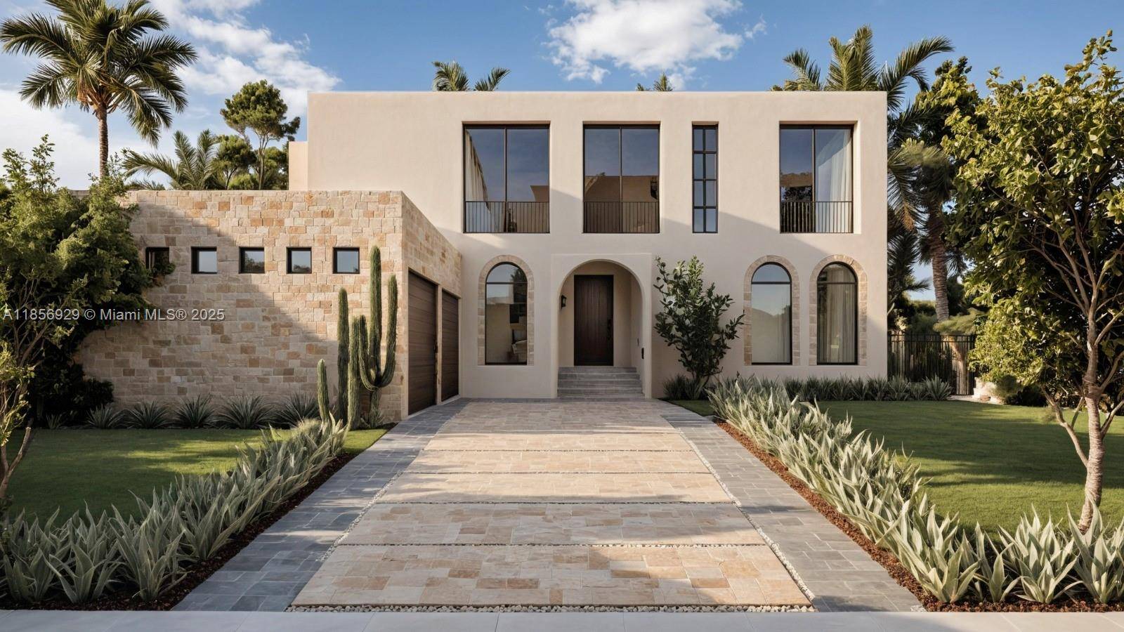 Discover this prime opportunity to build your dream home on an 8, 929 SF lot in Miami Beach s sought after Mid Beach area, with fully approved plans in place.