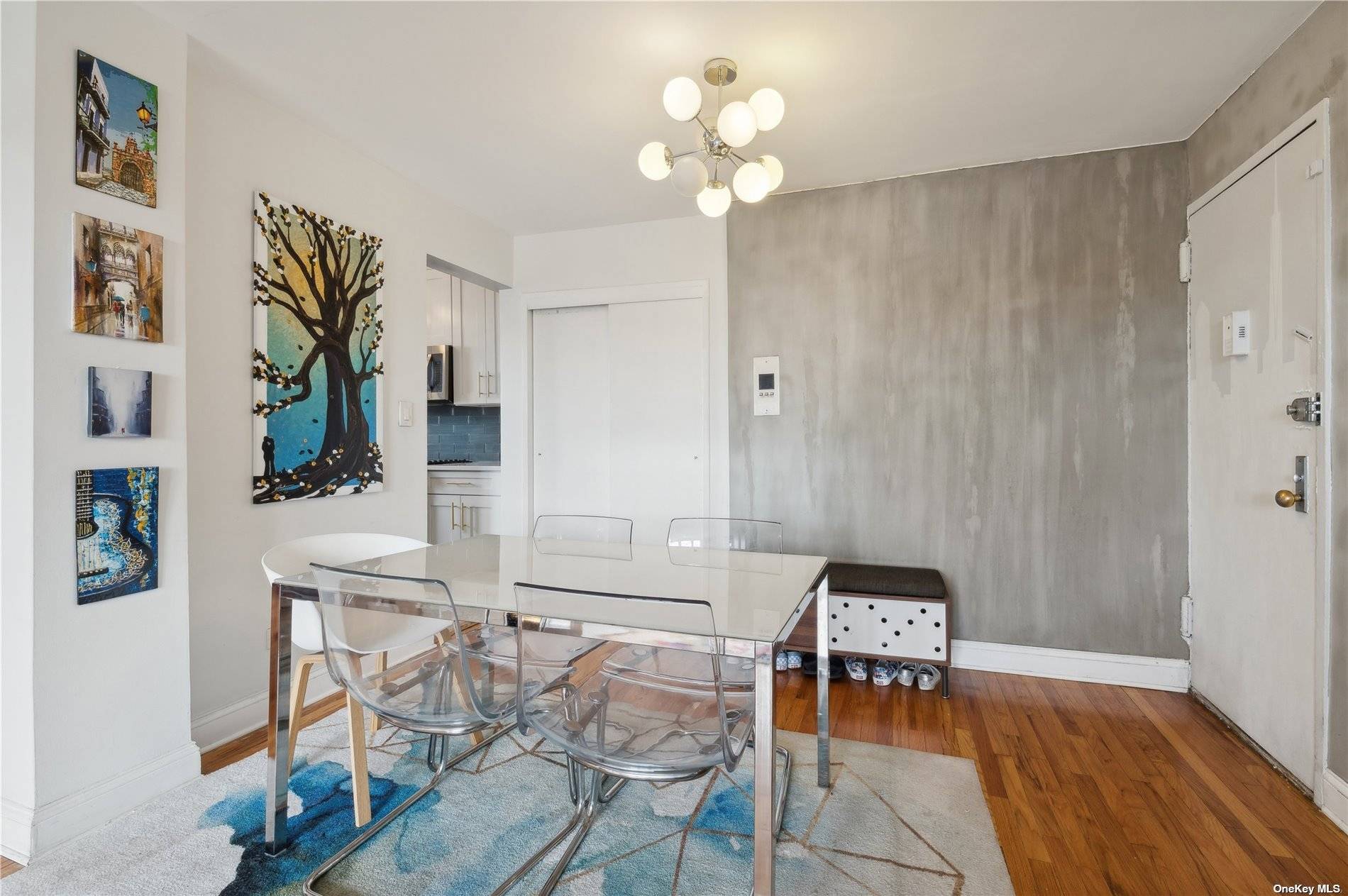 Indulge in the irresistible allure of this exquisite 1, 250 square foot modern corner apartment nestled in the highly coveted locale of Riverdale.
