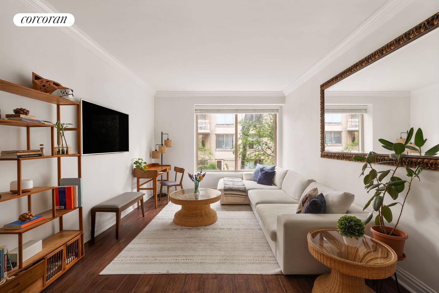 Step into this serenely quiet, south facing oasis in the heart of the Upper East Side.