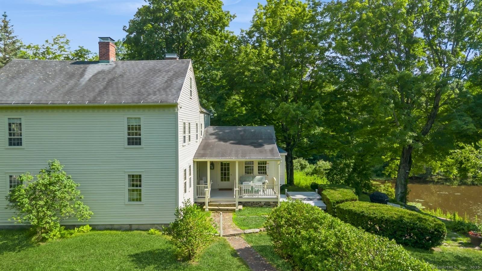 Furnished or Unfurnished Annual Rental Available September for this classic New England charmer, with 8 acres, an in ground pool and pond in Woodbury.