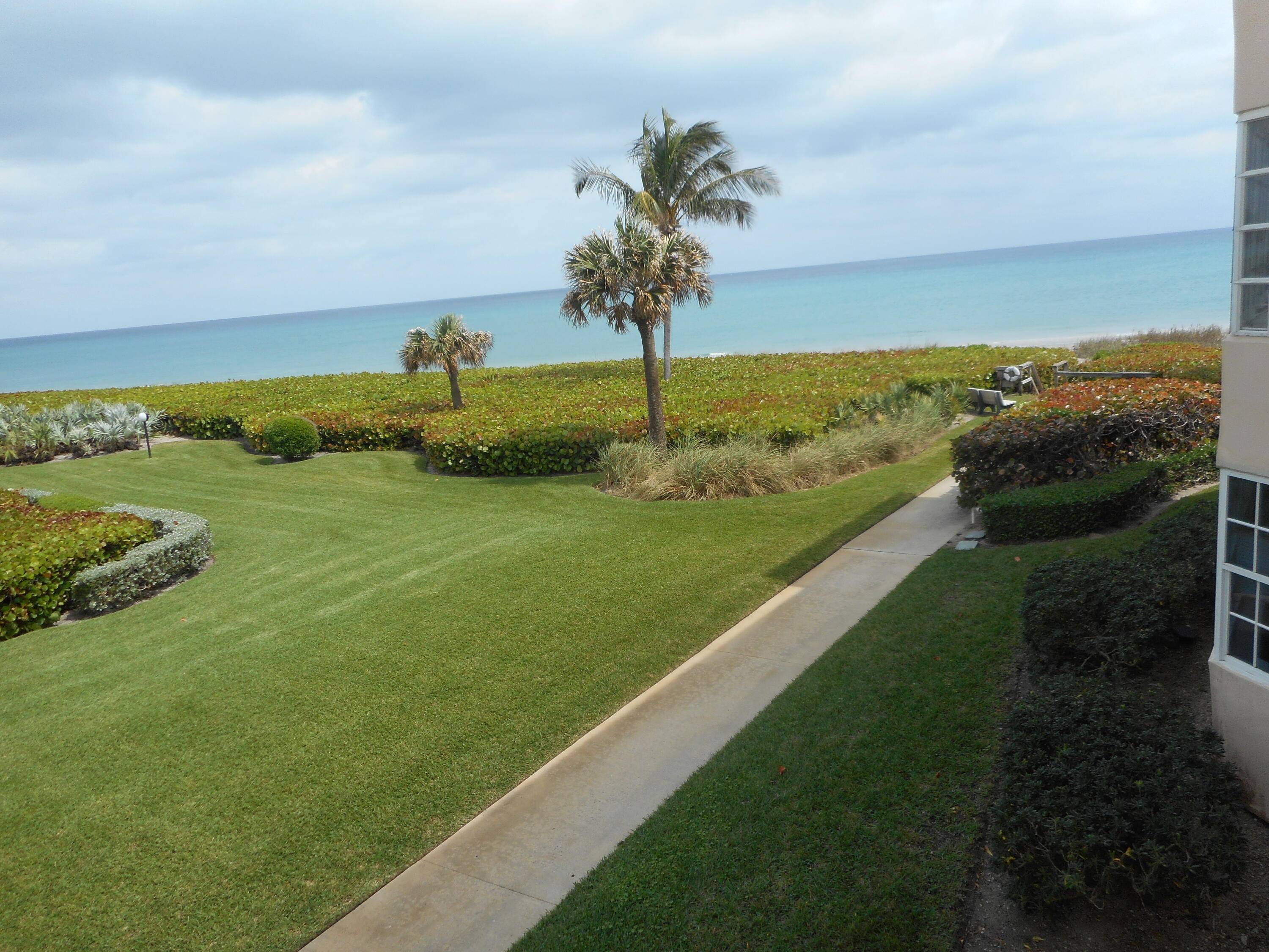 Stunning ocean views from this second floor corner condo.