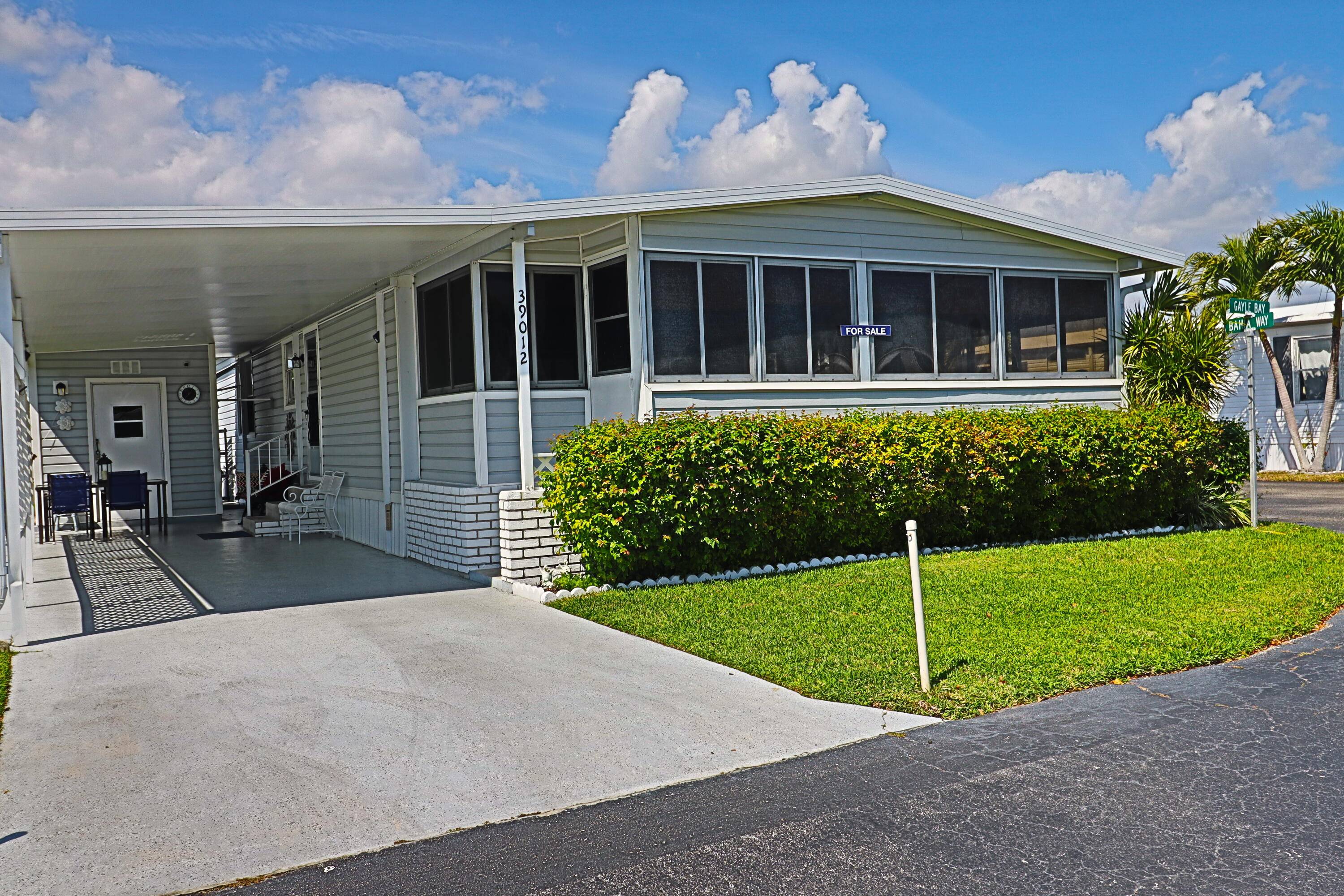 Beautifully appointed corner lot.