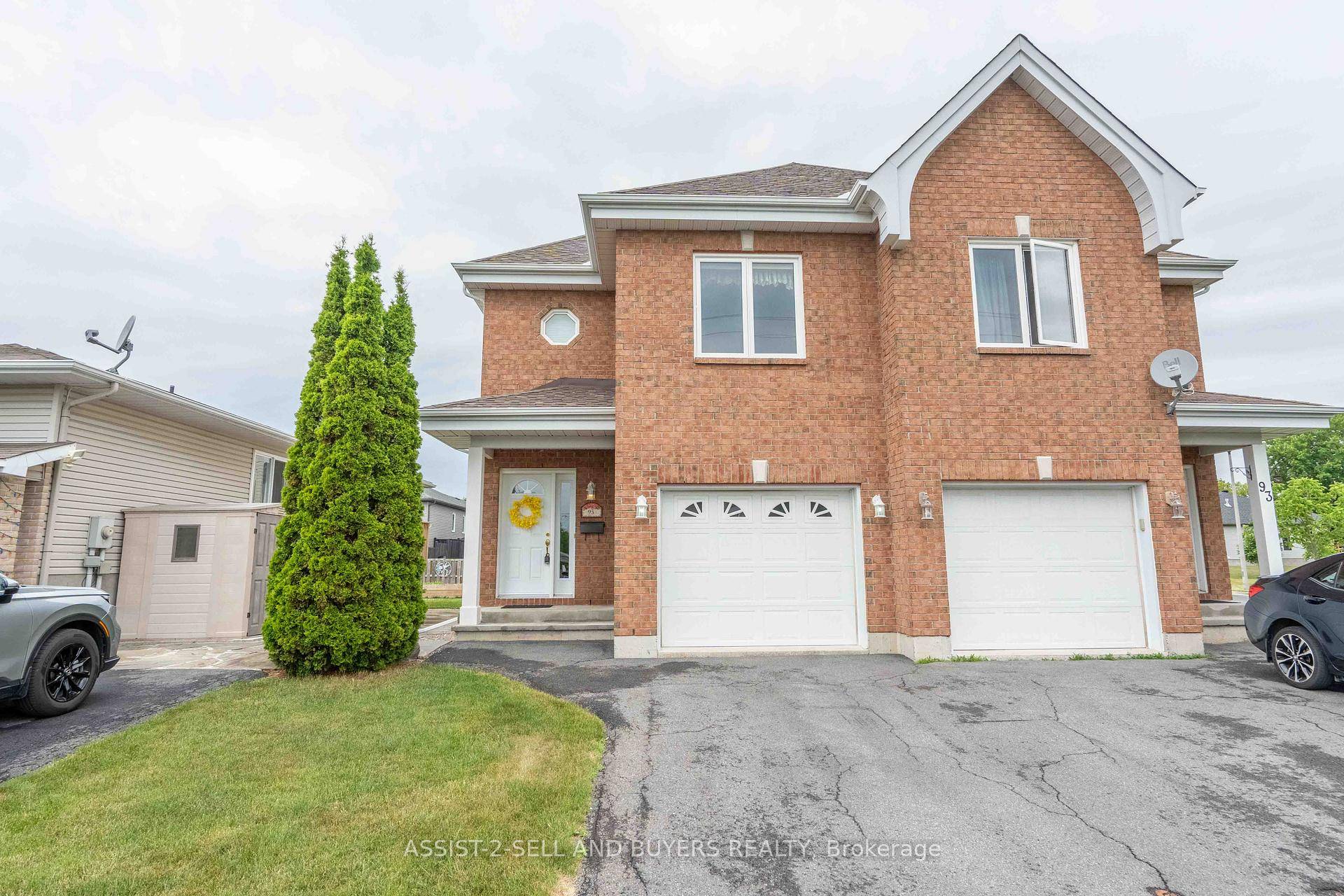 Welcome to this beautifully kept 3 bedroom, 2 storey semi detached home built in 2007, nestled in a sought after north end location.
