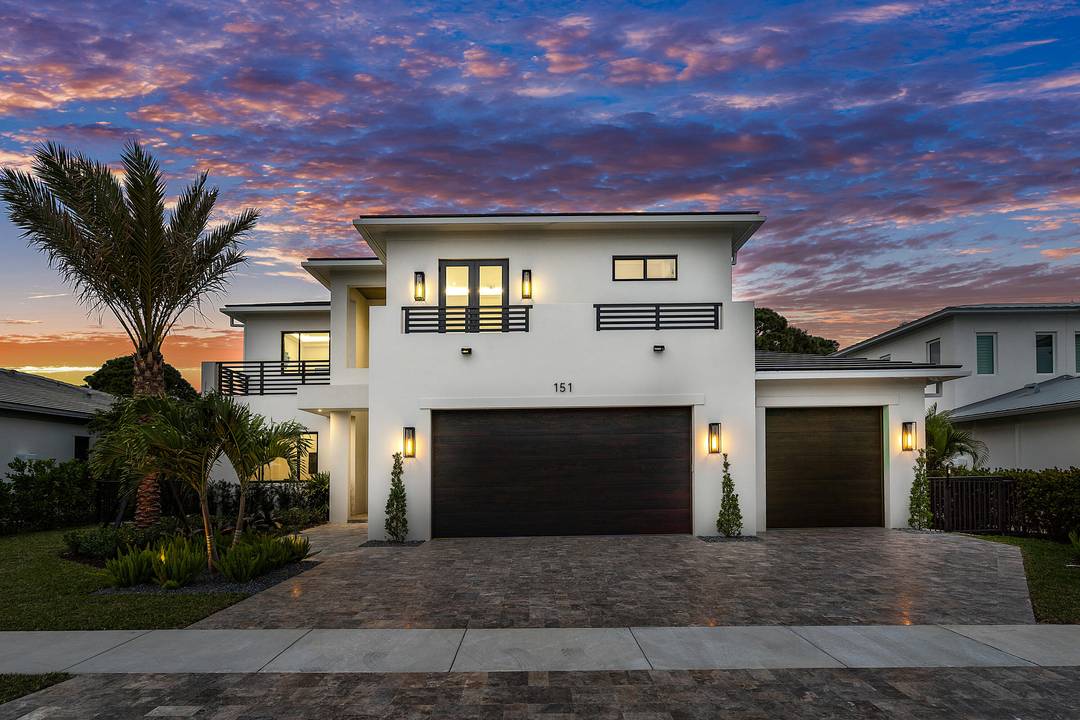 New construction with stunning preserve view !