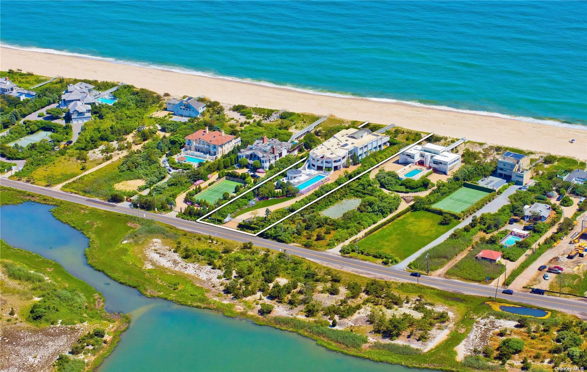 Massive oceanfront contemporary with resort style amenities.