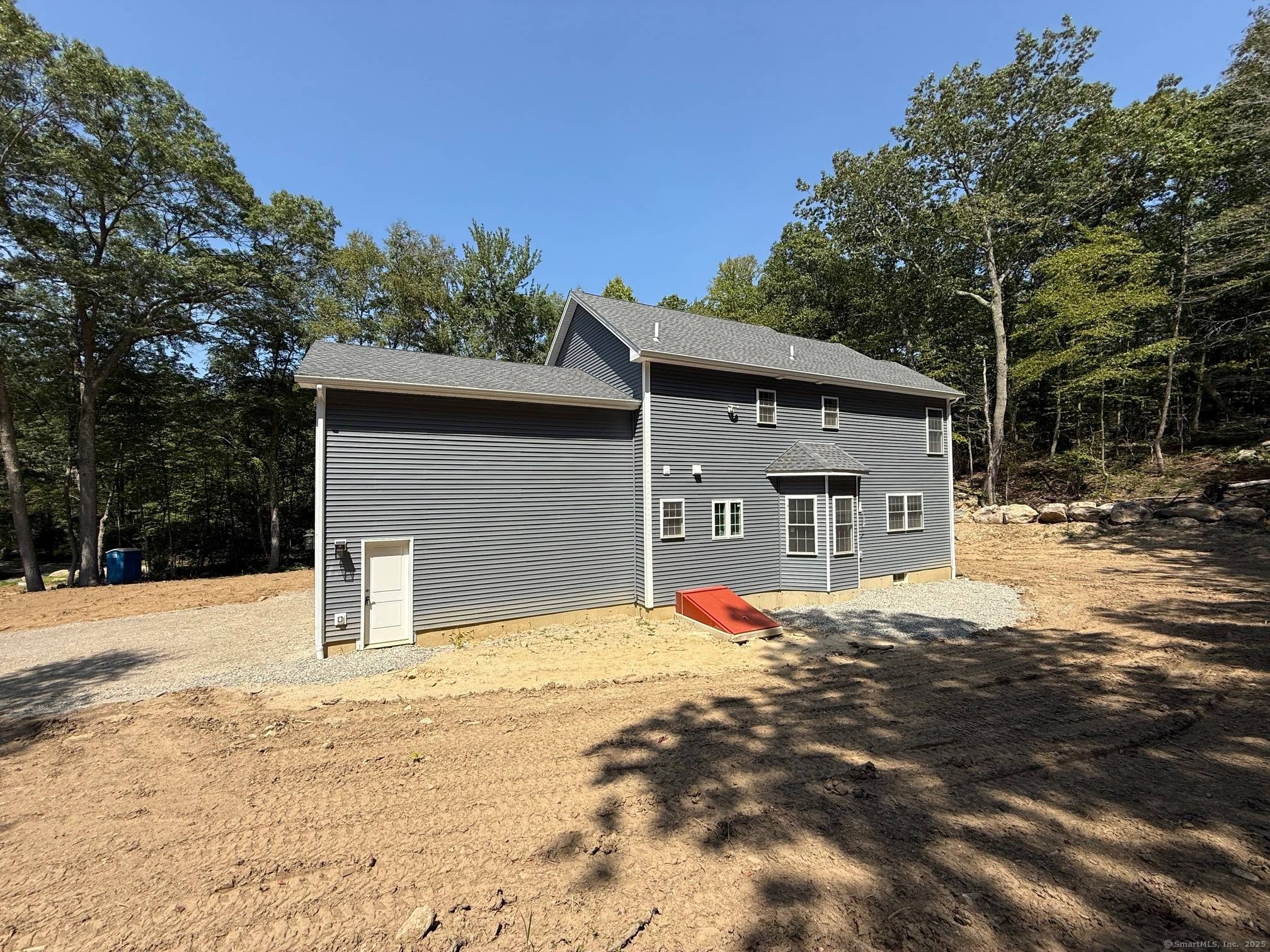 New construction set back from road, 3 bedroom 2.