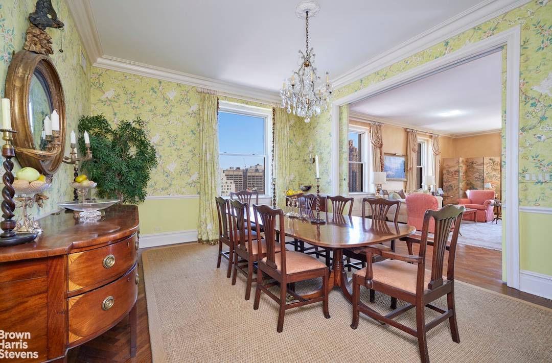 PARK AVENUE GRANDEUR Grand, sun flooded 3 bedroom residence with soaring 10 foot ceilings and panoramic skyline views of Park Avenue and beyond reaching all the way to the East ...