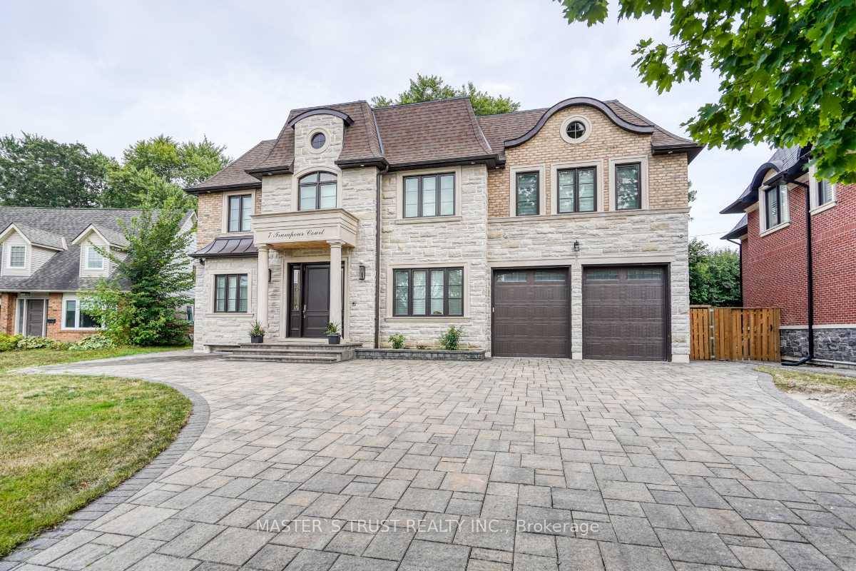 This remarkable, pie shaped lot, custom built home resides within a quiet cul de sac located in the scenic and elegant Unionville community.
