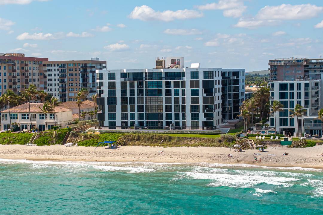 Ocean front building and a nicely updated condo located on the famous Hillsboro Mile and walking distance to the Deerfield Beach Pier.