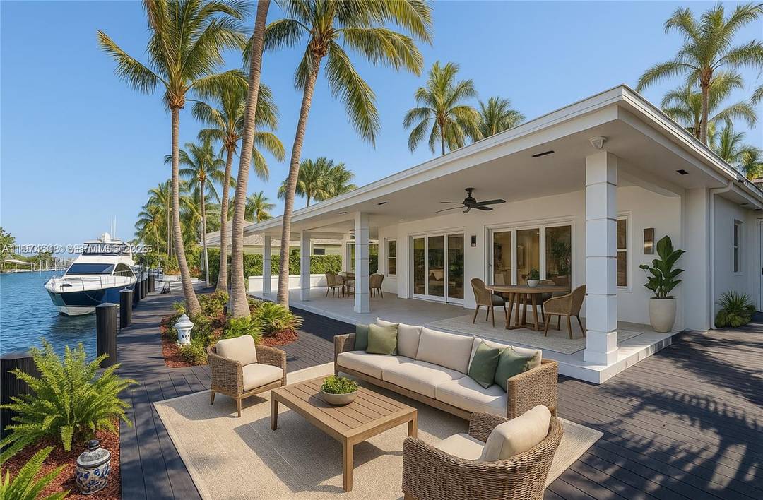 Prime deep water waterfront in gated Keystone Point No association fee, one lot off the point with 75 of canal frontage, 17 depth, and no fixed bridges.