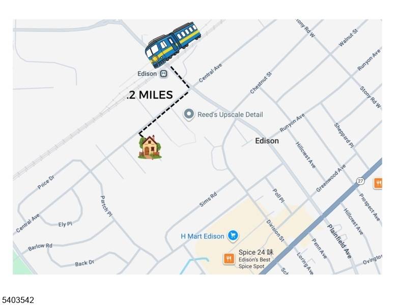 FANTASTIC OPPORTUNITY TO LIVE IN THE DESIRABLE TOWN OF EDISON.