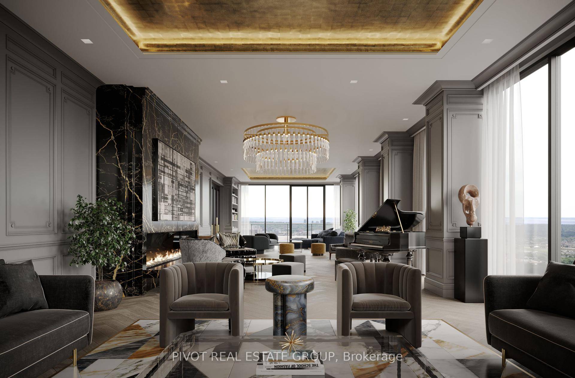 Spectacular One of Kind Penthouse Living at EX3 in the Exchange District, an award winning master planned community in the heart of City Centre, Mississauga.