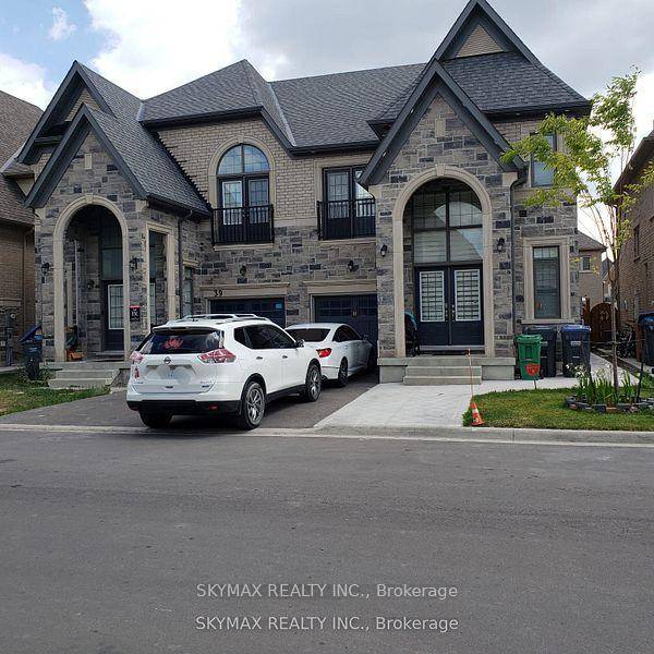 Absolutely stunning stone elevation app 2200 sq ft, semi detached with cathedral ceiling, 9 ft ceiling, huge family room with cathedral ceiling amp ; hardwood flooring, large beautiful kitchen with ...