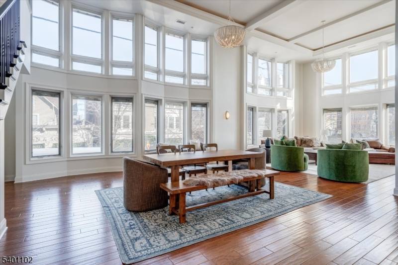 This expansive 1, 769 square foot loft offers the kind of space and light that's hard to find in Montclair, especially this close to the train.
