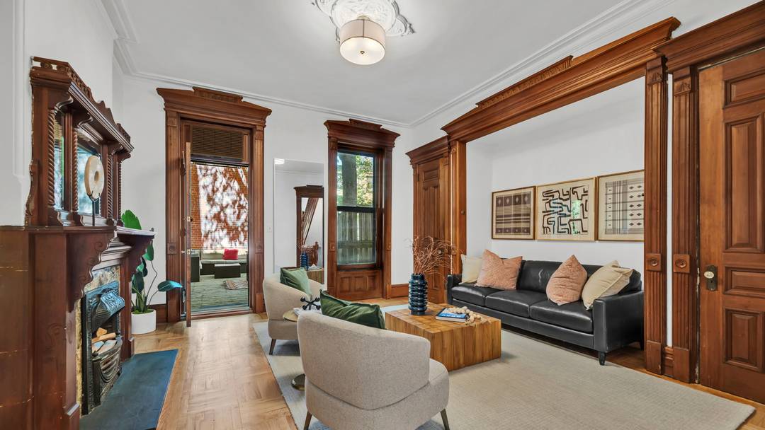 Built in 1899, 741 President Street is a uniquely distinguished four story, two family brownstone that gracefully blends preserved turn of the century craftsmanship with refined modern updates.