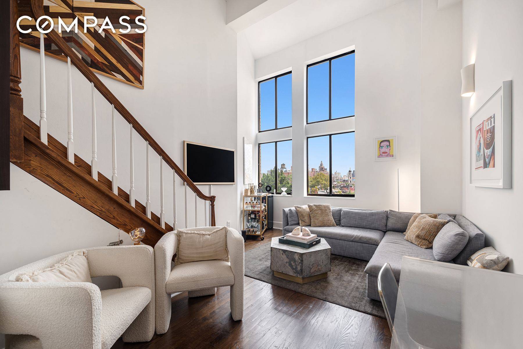 Unique West Village One Bedroom Loft Duplex home with Spectacular City and Park Views in the West Village 421 Hudson Street, 502 SHOWINGS AND OPEN HOUSES ARE BY APPOINTMENT ONLY ...