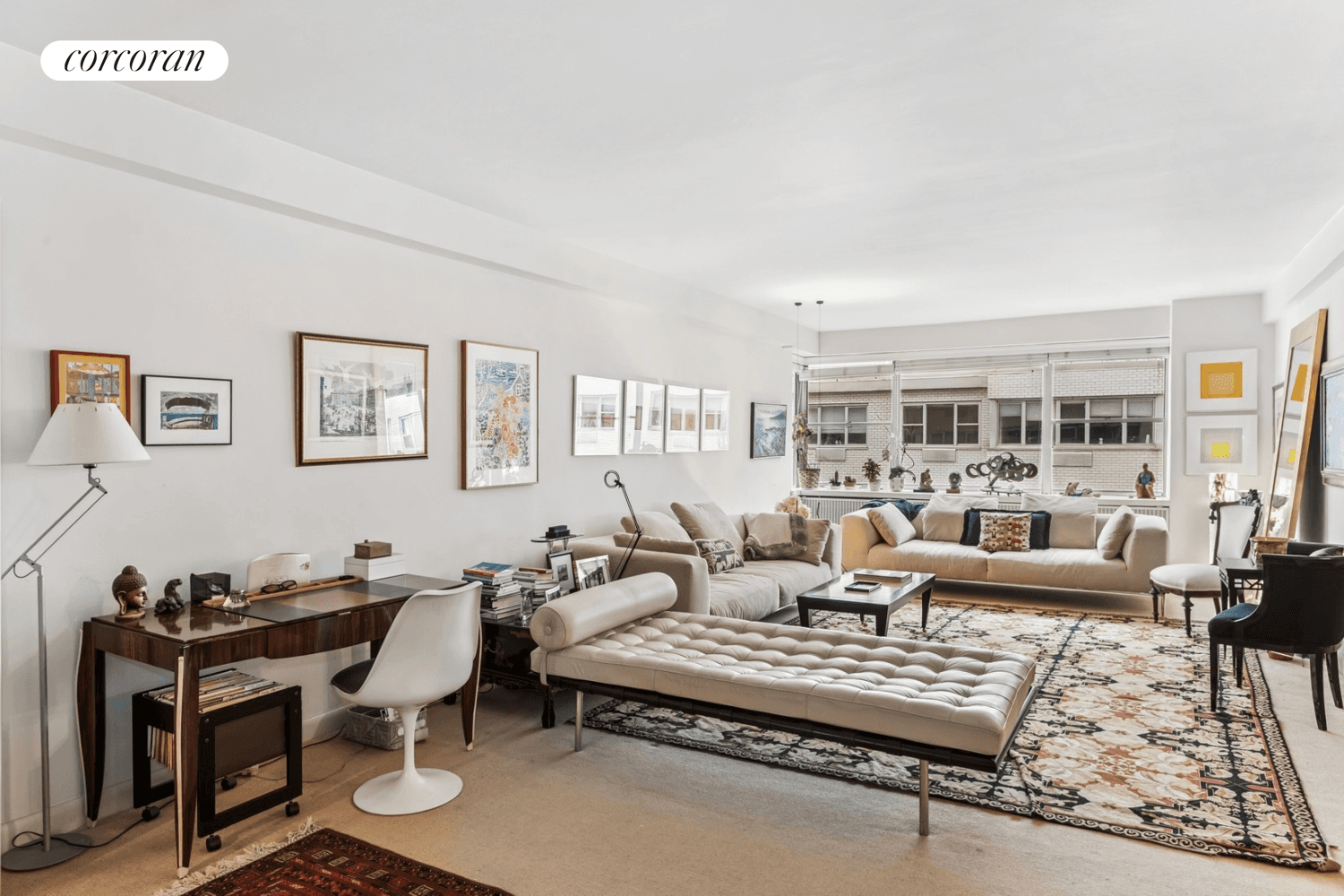 Located on the 16th floor of the prestigious Cannon Point North coop at 25 Sutton Place South is this oversized Two Bedroom, Two Bath home with bright Southern exposure in ...