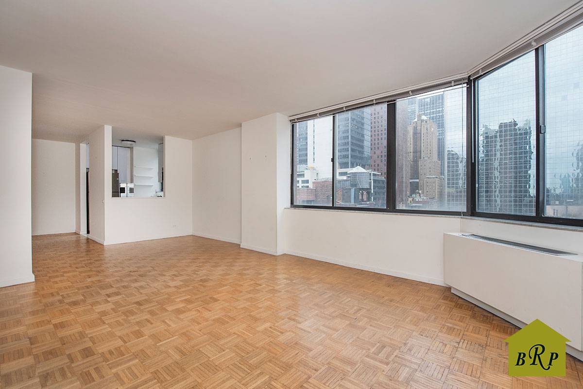 OPEN HOUSE THIS WEEKEND IS CANCELLED Rarely available For Sale or For Rent the famed Sterling Plaza condominium is a spacious, Alcove Studio corner unit with 609 sq ft with ...