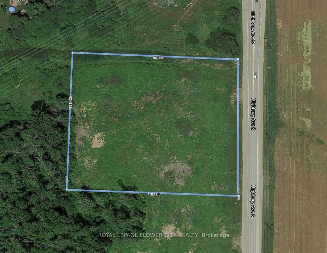 This Is 3. 3 Acres of Prime Commercial Land, Rare To Find, Located On The West Side Of Highbury Ave South, In An Exponentially Growing City of St.