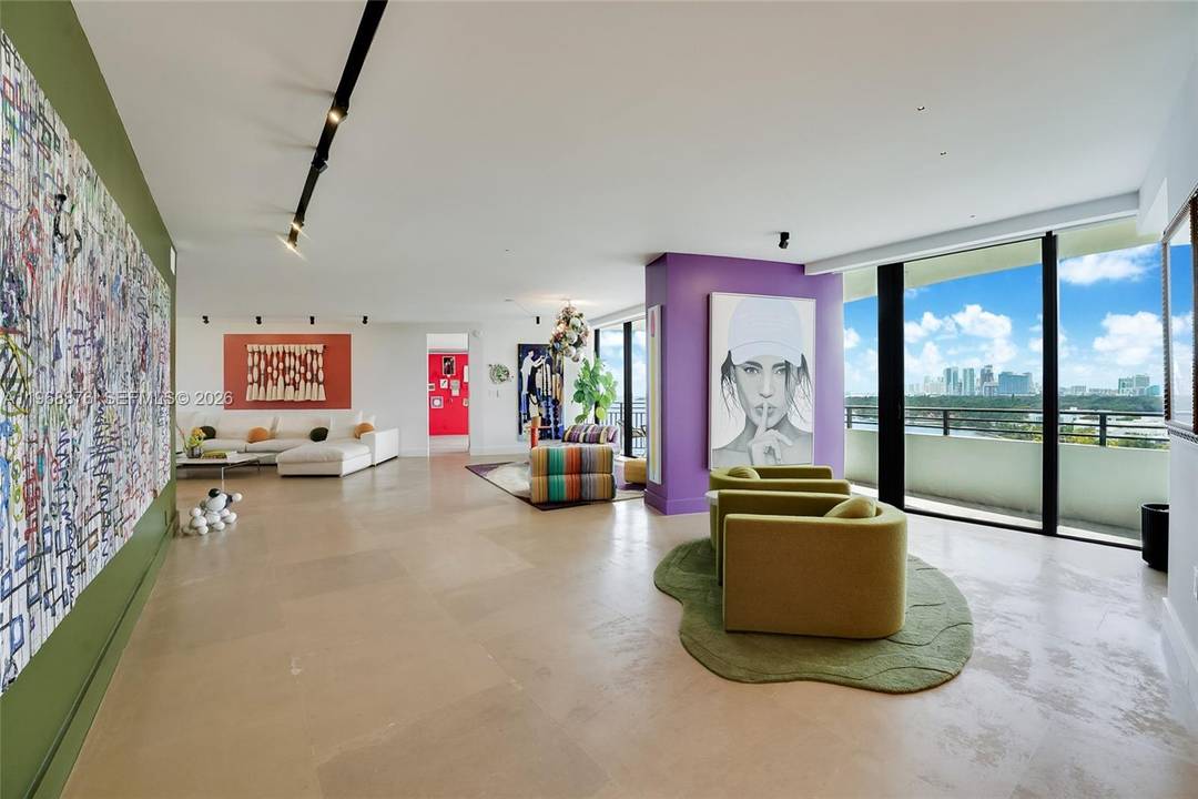 Experience unparalleled luxury in this one of a kind 5, 914 SF residence at the iconic Palm Bay Towers.