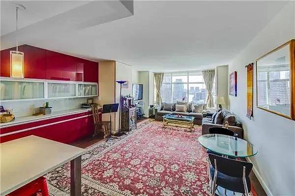 FURNISHED ! Exquisitely renovated and elegantly furnished one bedroom with amazing city and river views.