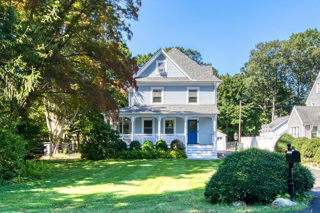 Welcome to 96 Holmes Avenue, a beautifully updated farmhouse that perfectly blends classic charm with modern amenities.