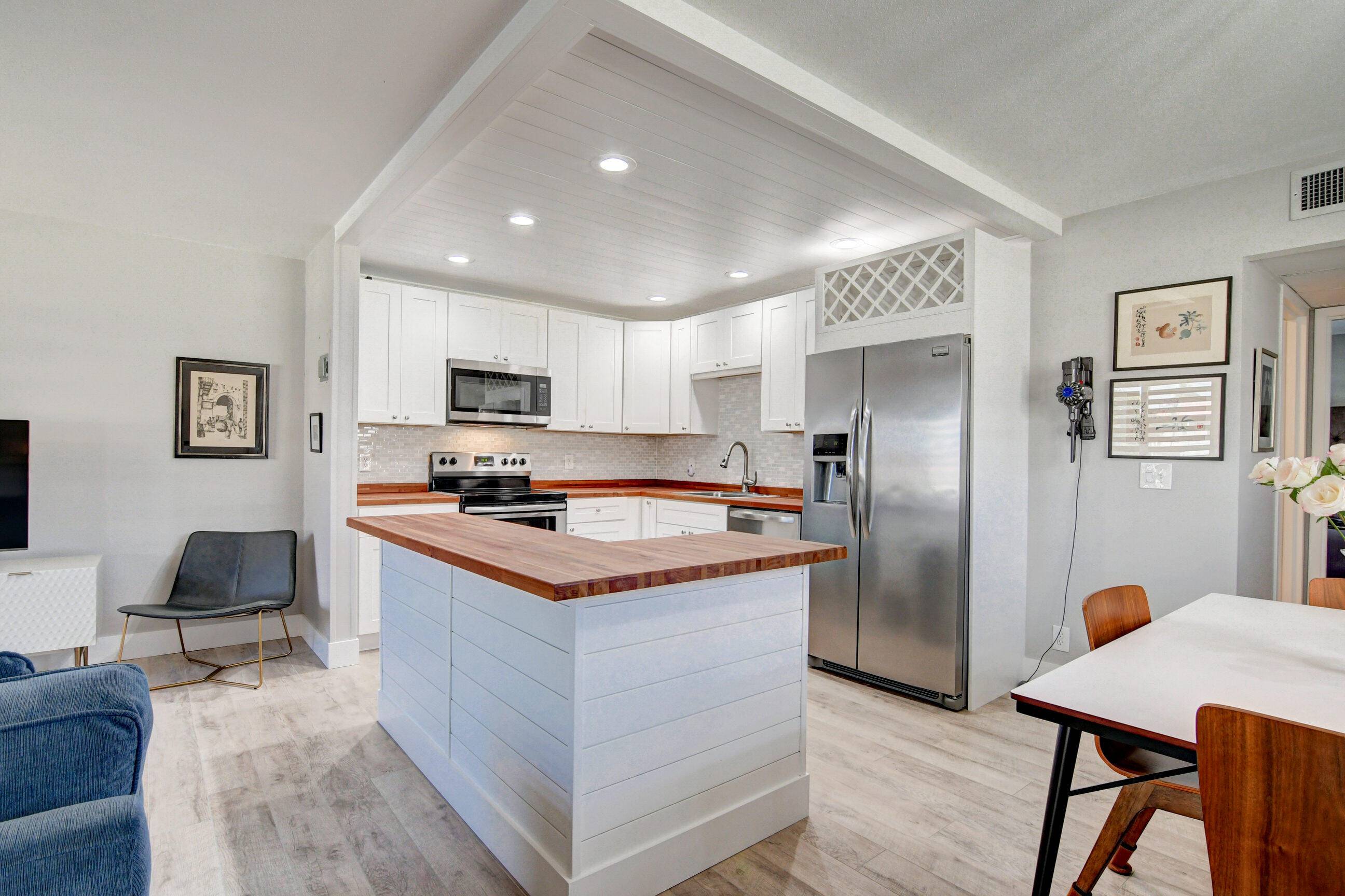 Enjoy the best of 55 living in this beautifully renovated, move in ready second floor condo in the sought after Kings Point Active Adult Community.