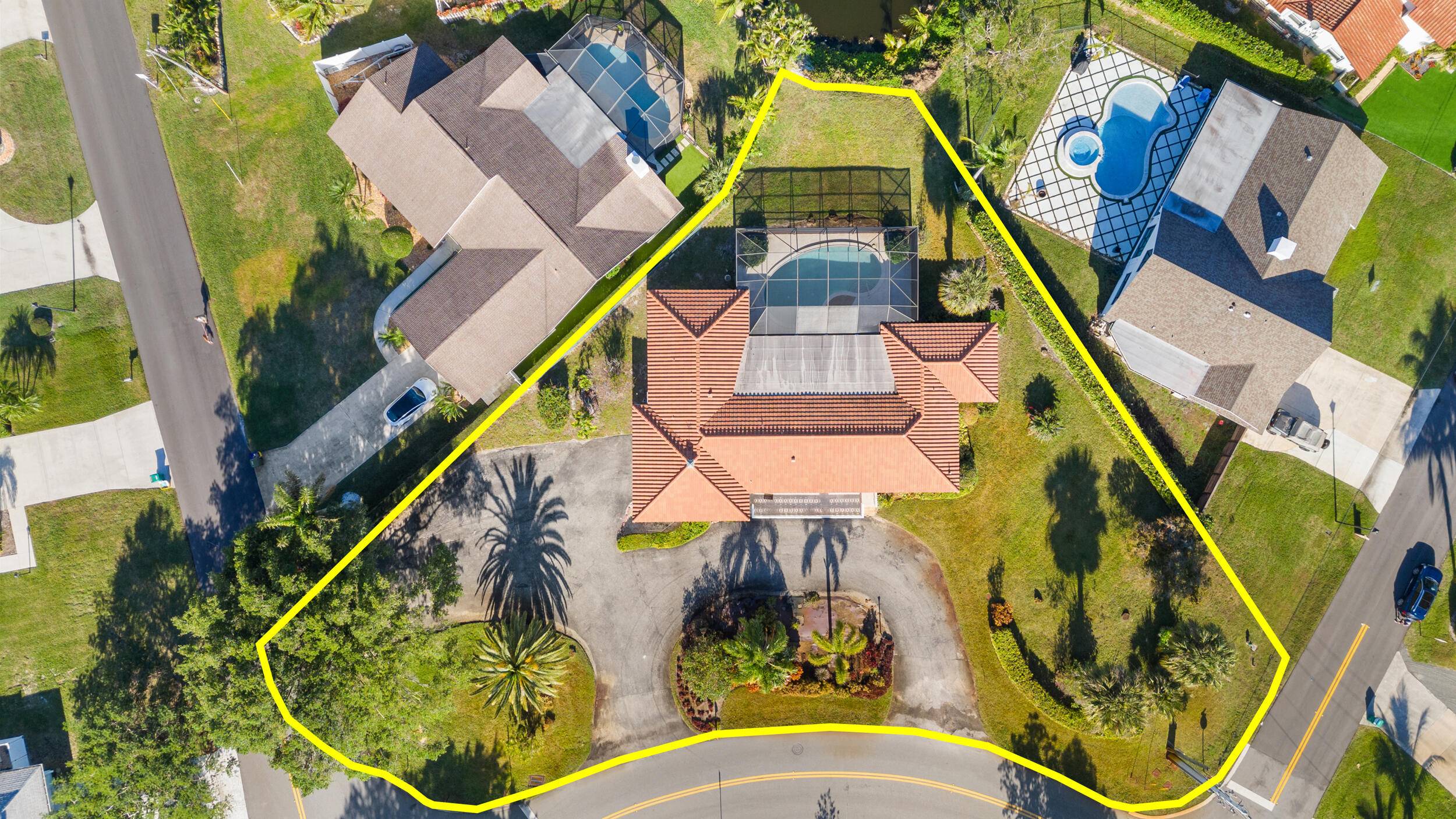 Incredibly rare, oversized golf course lot in serene Tequesta Country Club.