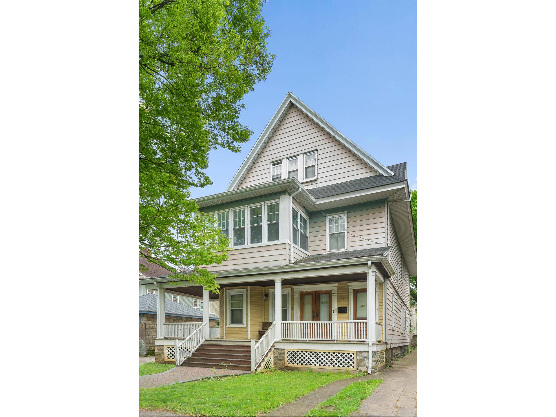 Set on a pretty, tree lined street in the heart of South Midwood, this stately two family home offers a rare opportunity to own a piece of Brooklyn's architectural history.