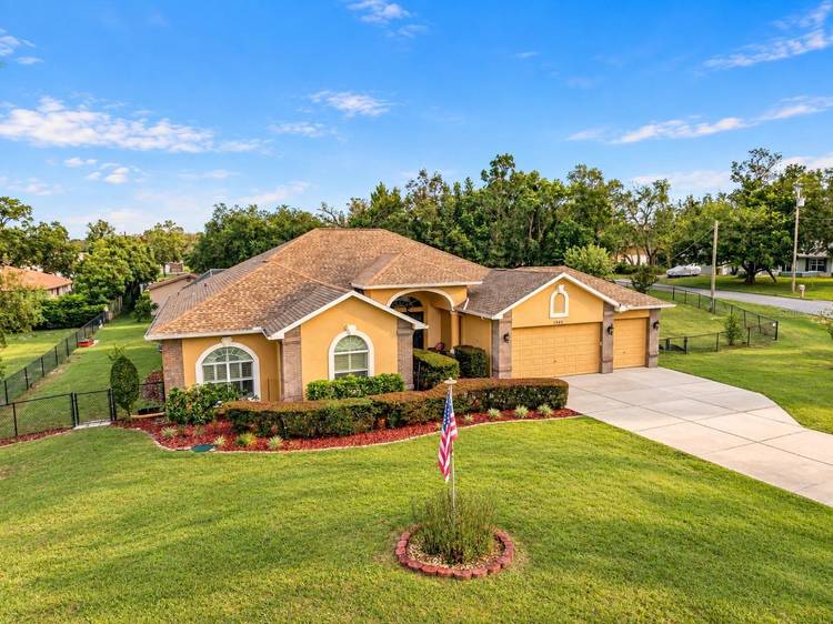 TRUE 5 BEDROOMS 3. 5 BATHROOMS 3 CAR GARAGE HEATED POOL FENCED YARD THAT IS OVER HALF AN ACRE !