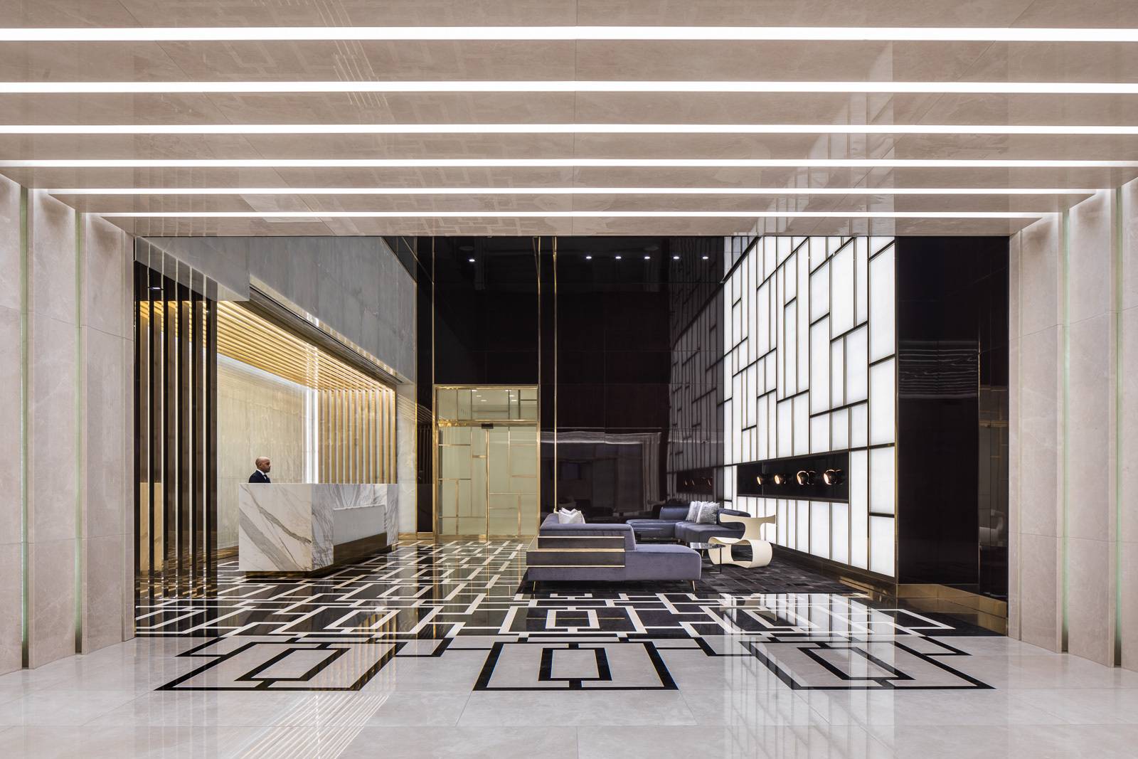 Tower three bedroom with prime park exposures at Central Park Tower.