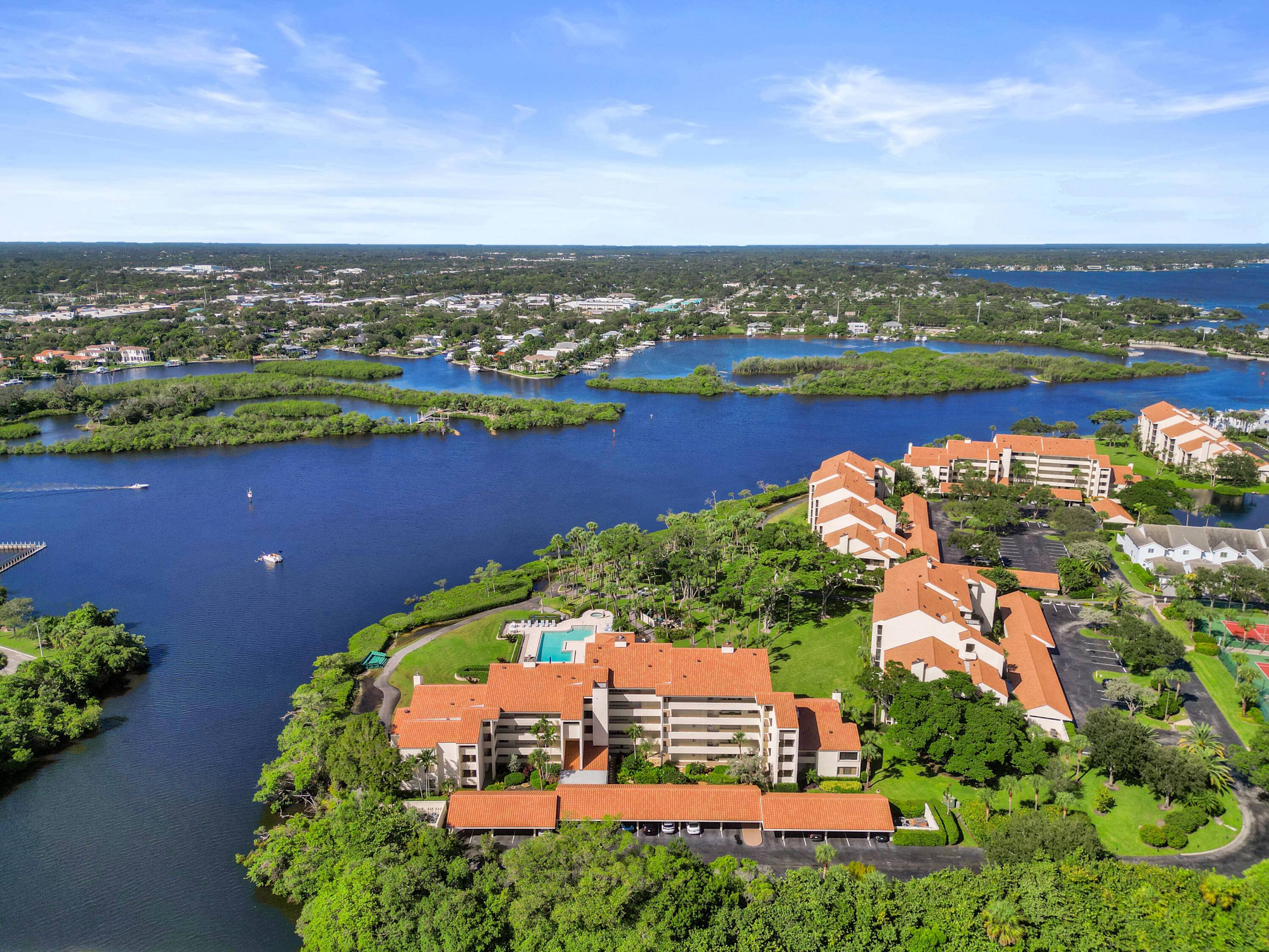 Enjoy resort style living year round in this spacious 2 bedroom, 2 bath condo offering breathtaking views of the Intracoastal.