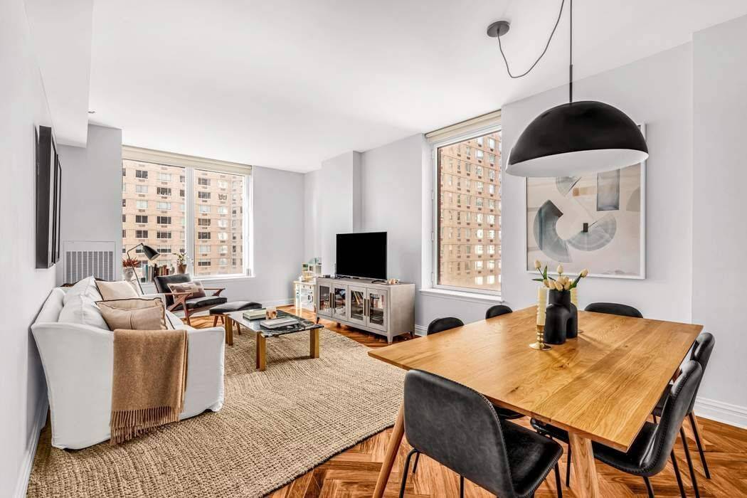 An amazing location on a Central Park West block in Lincoln Square, 17C is a light filled and airy, corner two bedroom two bathroom apartment within the luxury Park Laurel ...