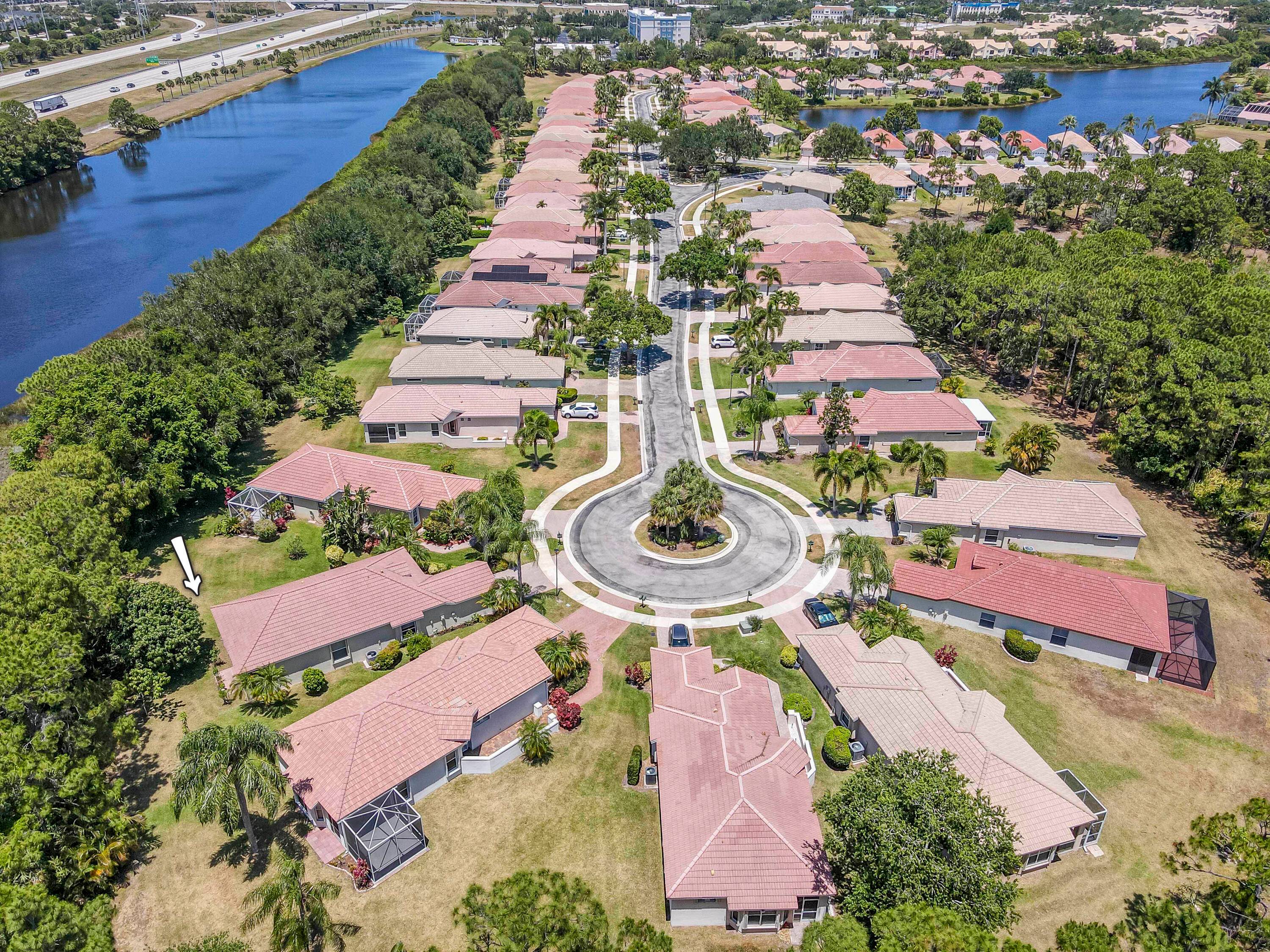 This spacious 2bed 2bath home on a cut de sac is in the highly sought after gated community of Lake Charles in St Lucie West.
